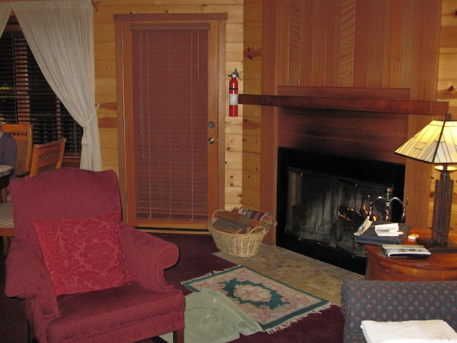 The Fireplace Makes The Suite Quite Comfortable As The Nighttime Temperature Drops