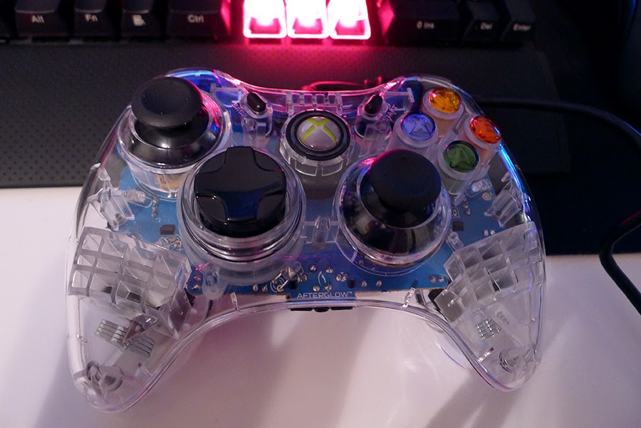 N E N makeup . gaming . design AFTERGLOW USB wired XBOX 360 controller