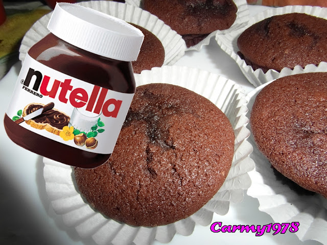 Muffin Al Cioccolato Con Nutella E Nocciole Con Video Ricetta Carmy Italian Blog Magazine Fashion Food Beauty Blogger