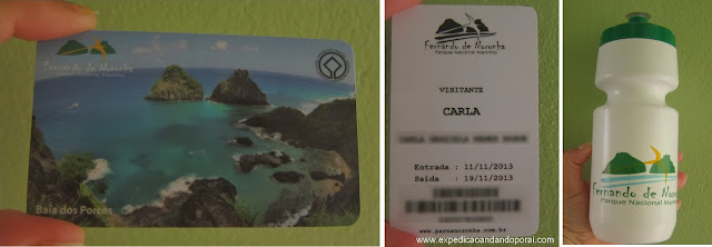 Carteirinha do Parque Nacional Marinho Fernando de Noronha