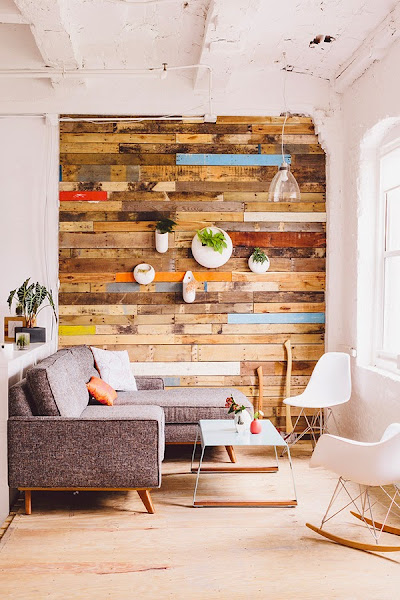 Decorando paredes con tablas de madera - Paperblog