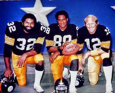 Franco Harris,Lynn Swann, And Terry Bradshaw