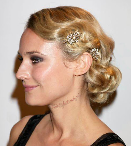 updo prom hairstyles - wavy