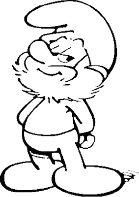 Jarvis Varnado: 5 Picture of Papa Smurf Coloring Pages