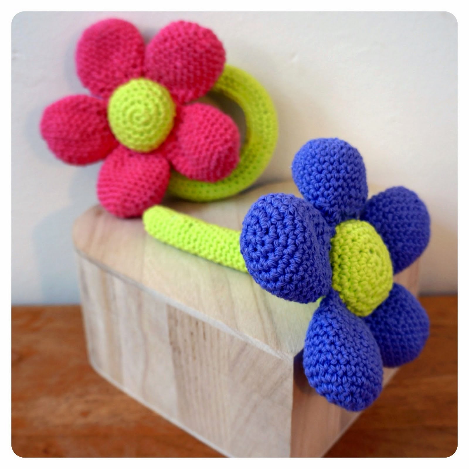 Flower Rattle Crochet Pattern