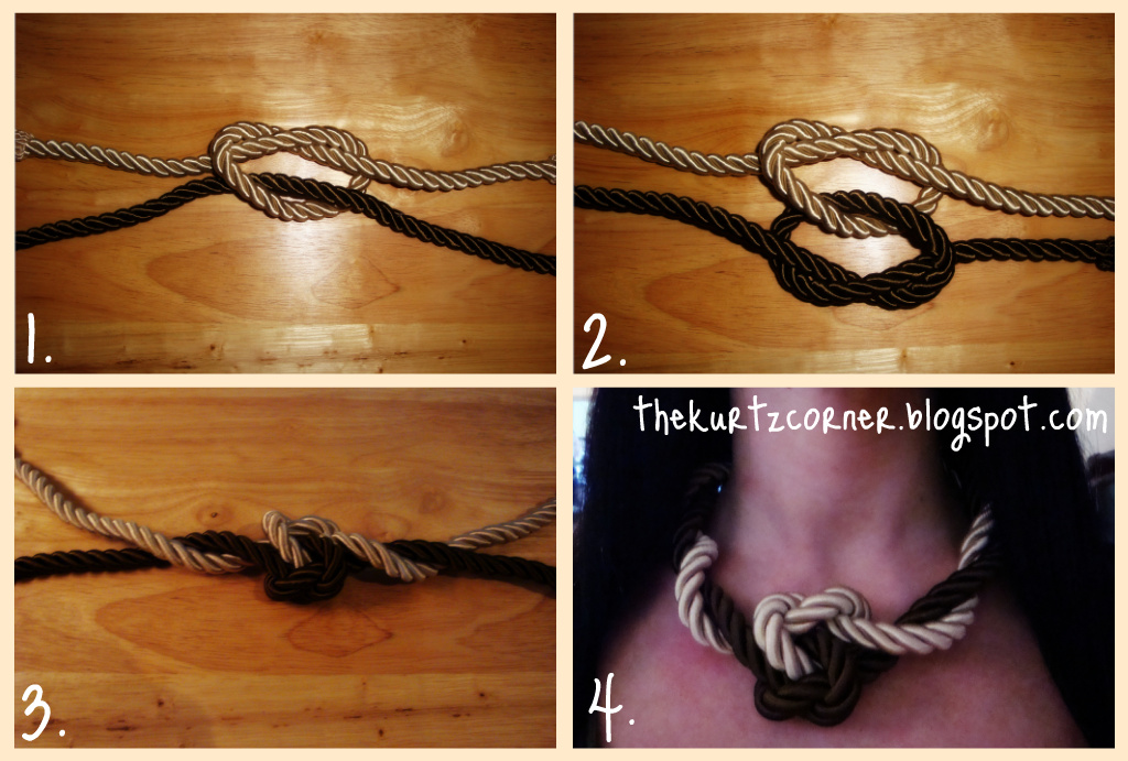 The Kurtz Corner DIY Rope Necklace