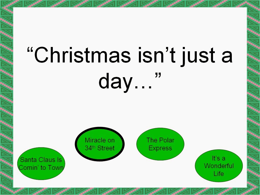 Christmas movie quote trivia game reqopok