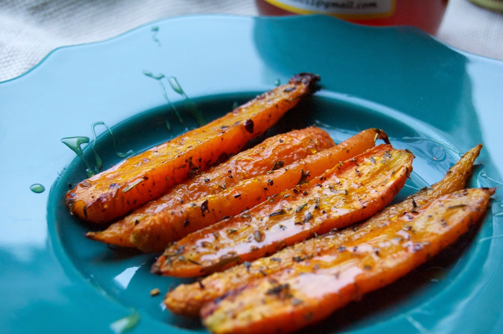 Roasted Carrots with Honey Drizzle | www.kettlercuisine.com
