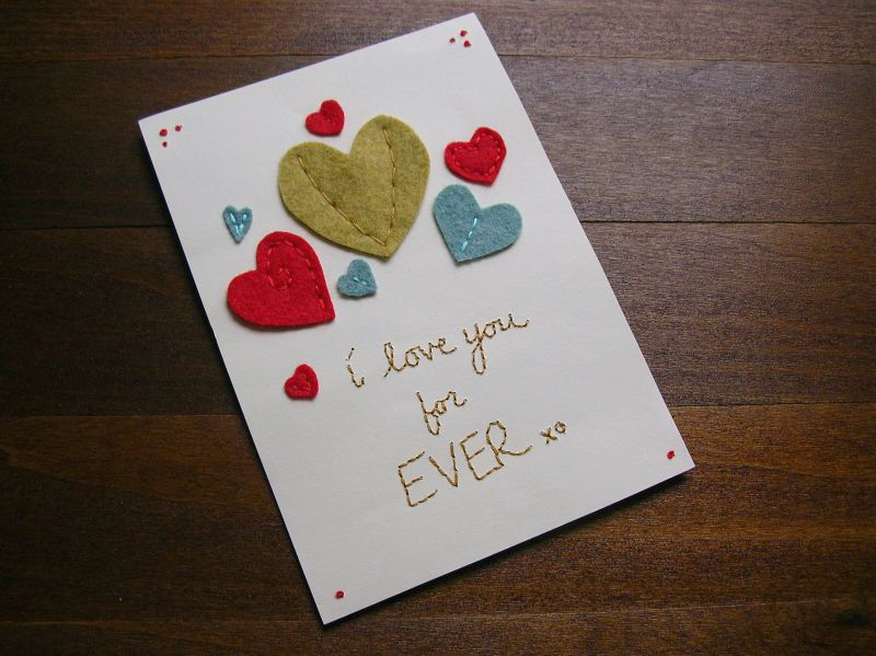 ORDINARY MOMMY DESIGN Hand Stitched Card Tutorial