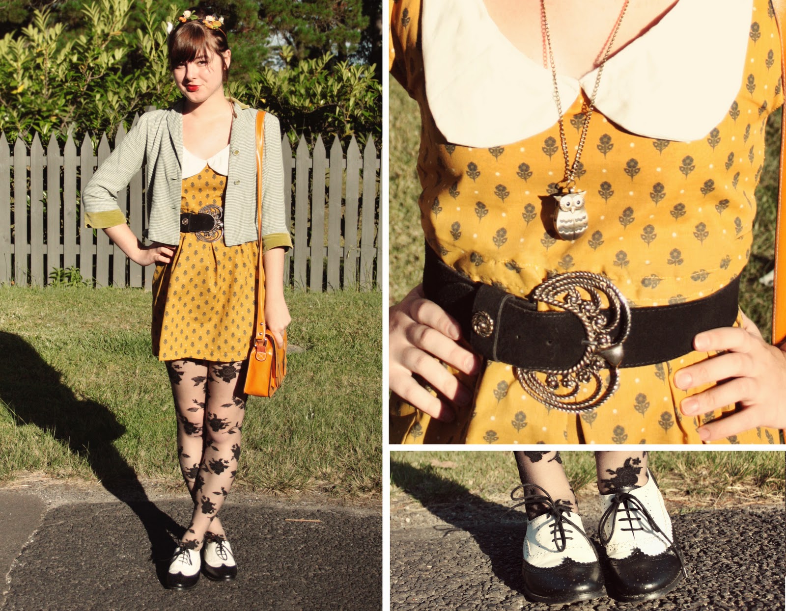 The Pineneedle Collective DIY Vintage Style Dress (& free pleated