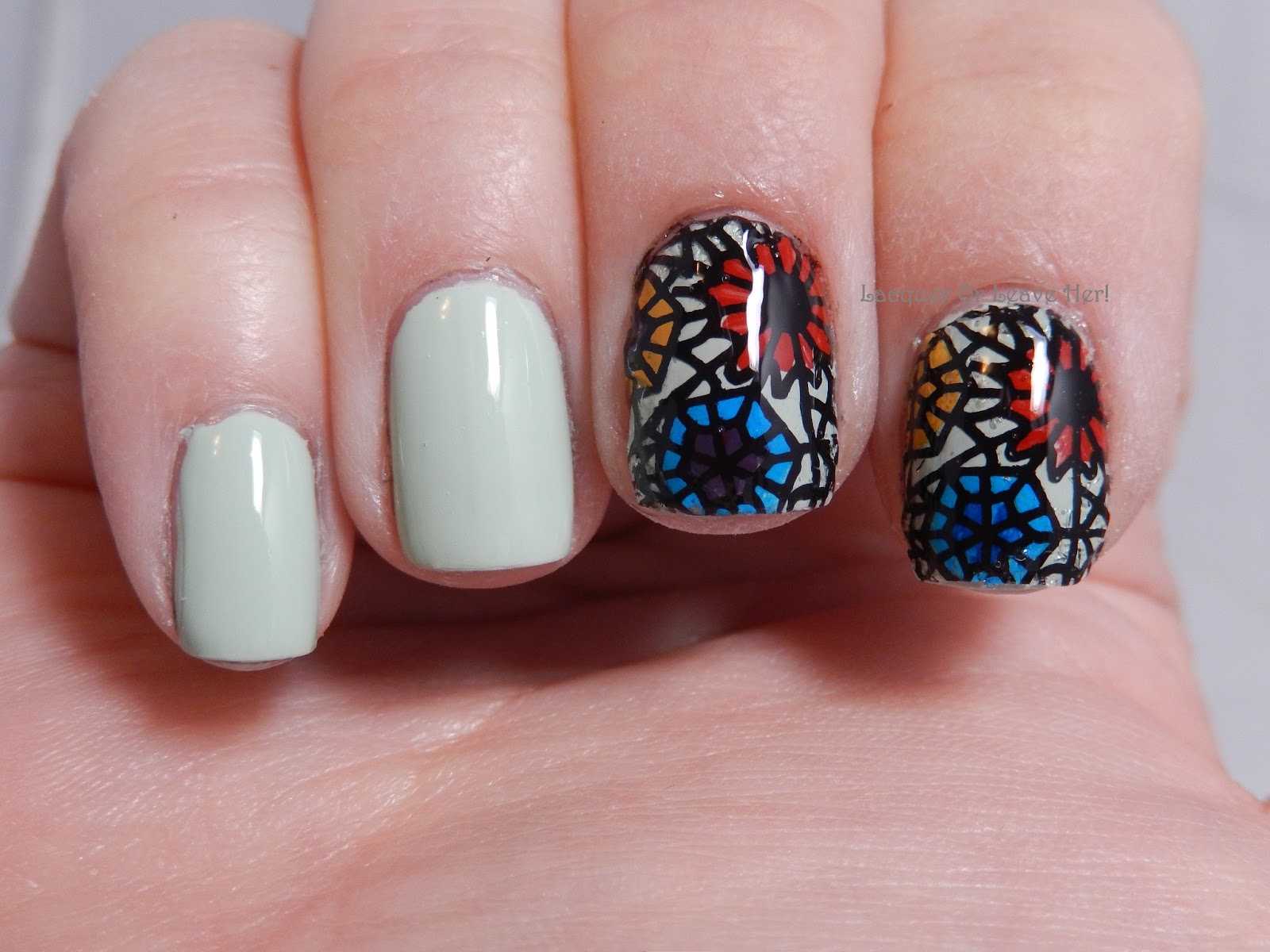Lacquer or Leave Her!: Tutorial: Home-made decal nail wraps