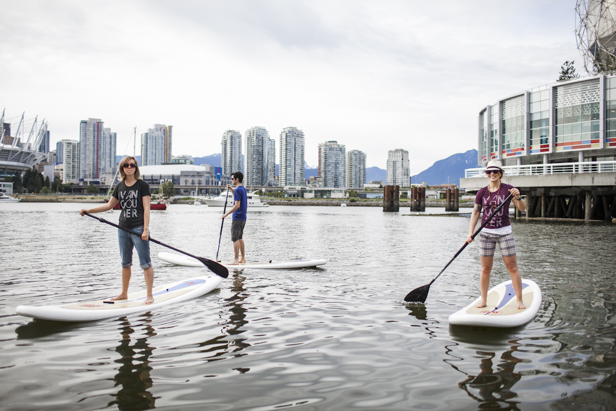 FREE Stand Up Paddleboarding In Vancouver!