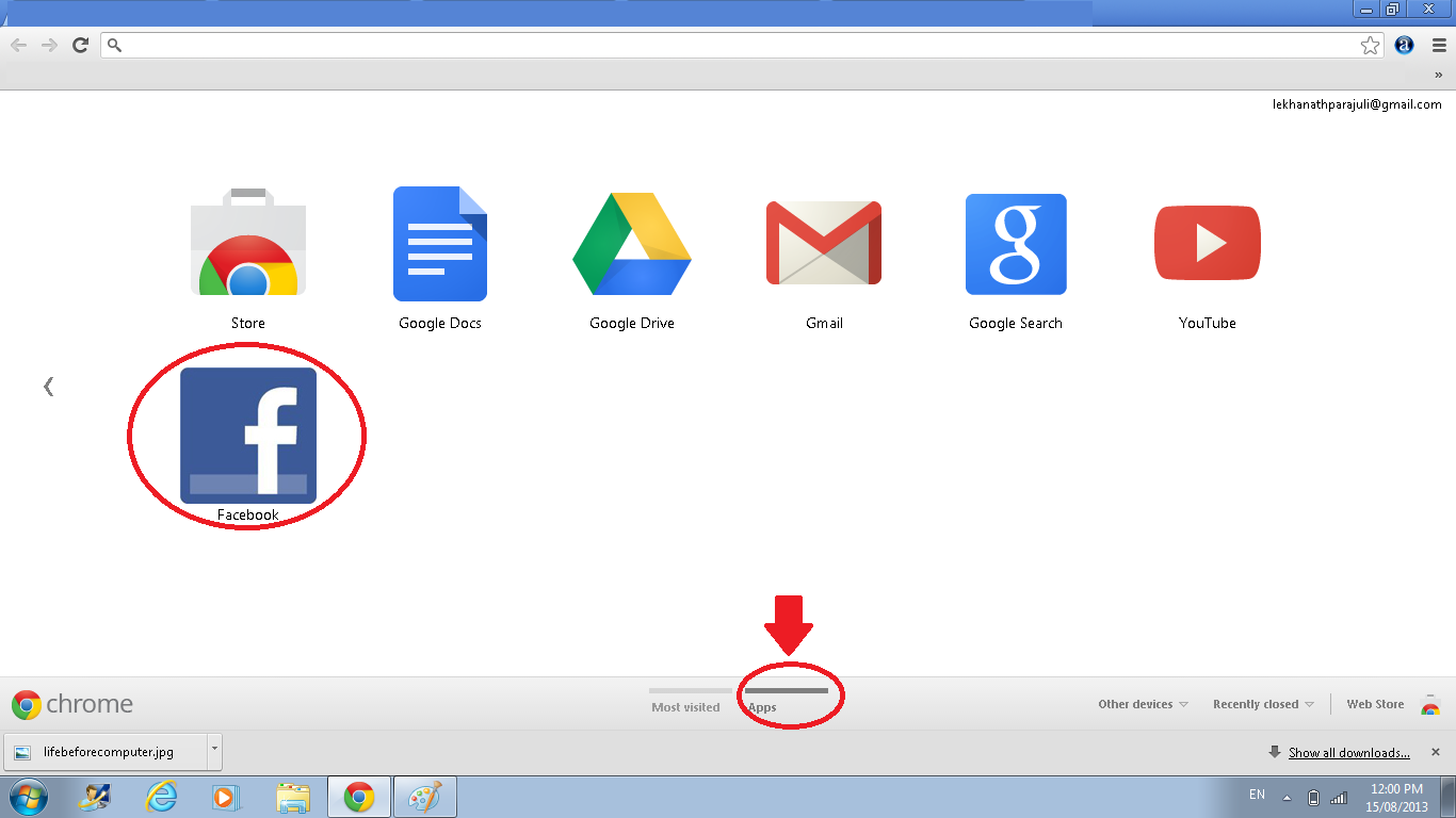place google chrome icon on desktop