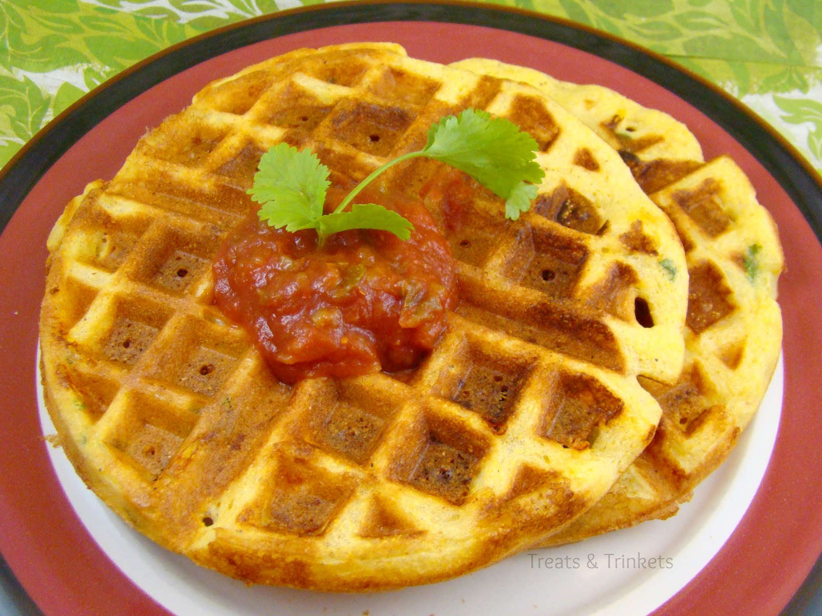 Treats & Trinkets Savory Cornbread Waffles