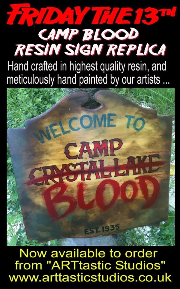 Arttastic Studios Recreate Famous Friday The 13th Franchise Signs