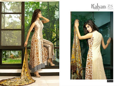 Kalyan Lawn Eid Collection 2013-14 By Z.S Textiles