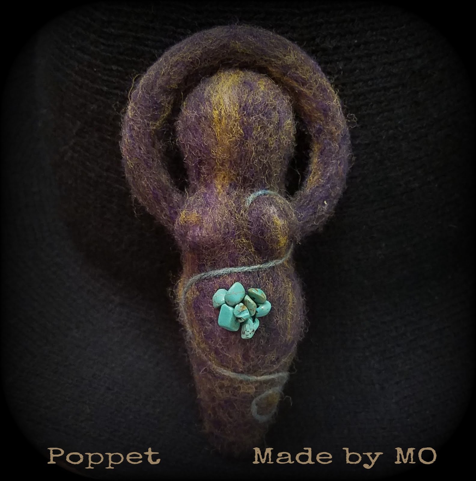 A poppet is a small doll figure in the shape of a human.