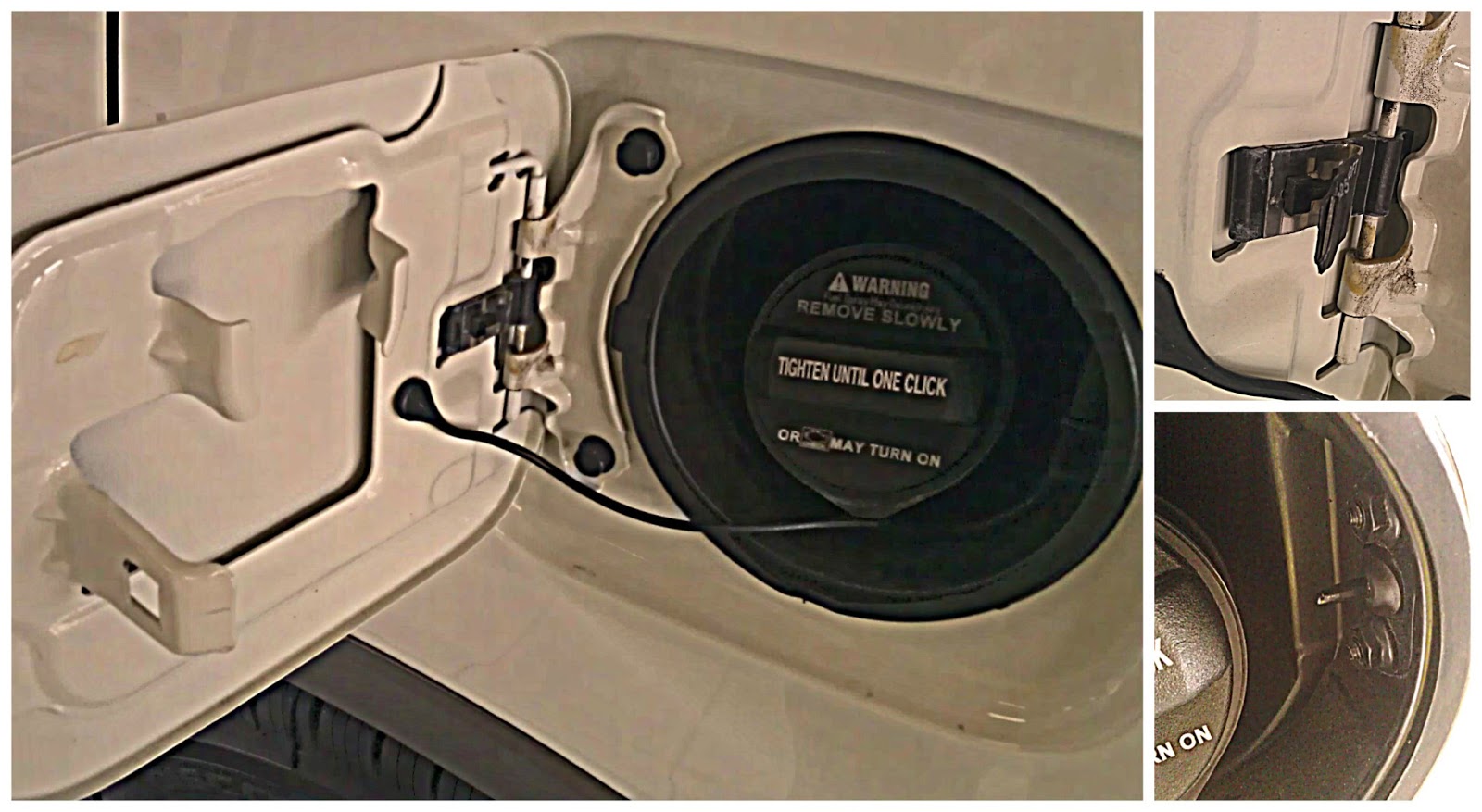 Hyundai Sonata: Opening the fuel filler lid Hyundai Sonata: Opening the fuel filler lid