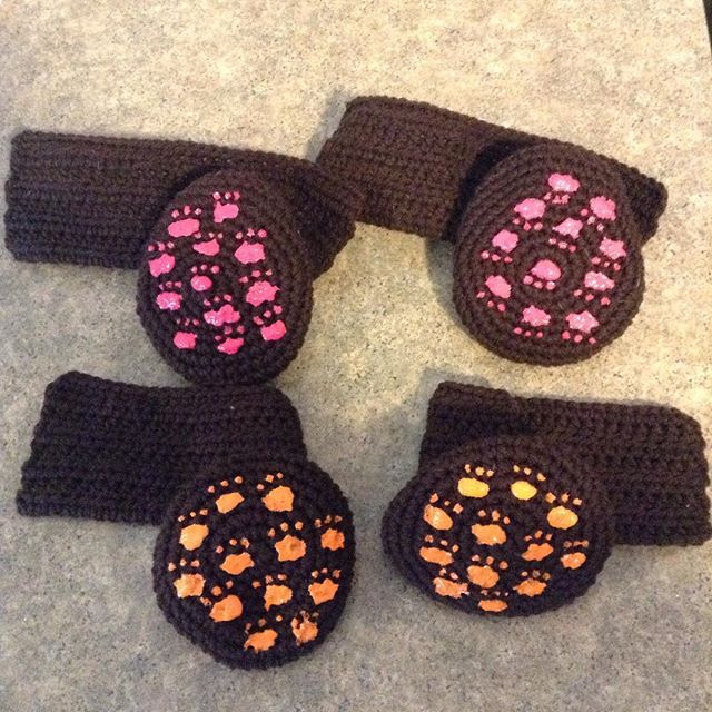 Roisin's Crochet Corner Crocheted Dog Boots (Large Breed Dog)