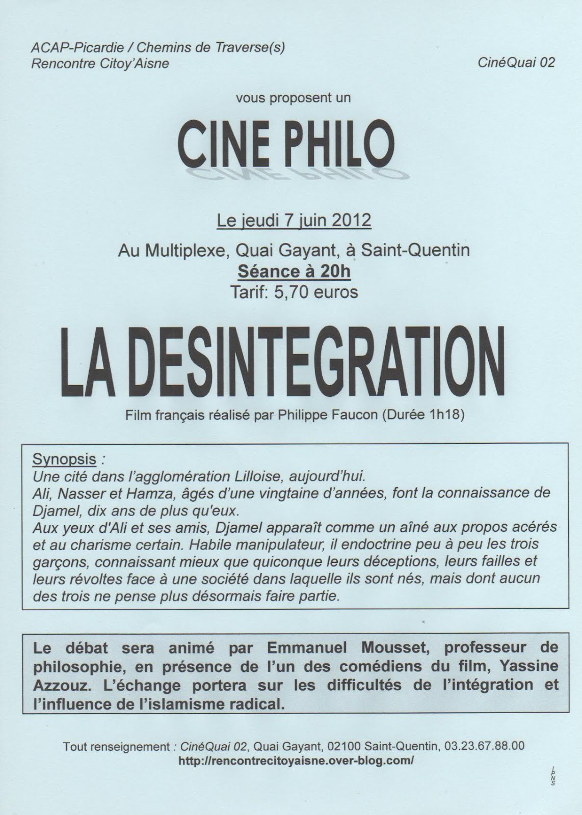 rencontre emmanuel 2012