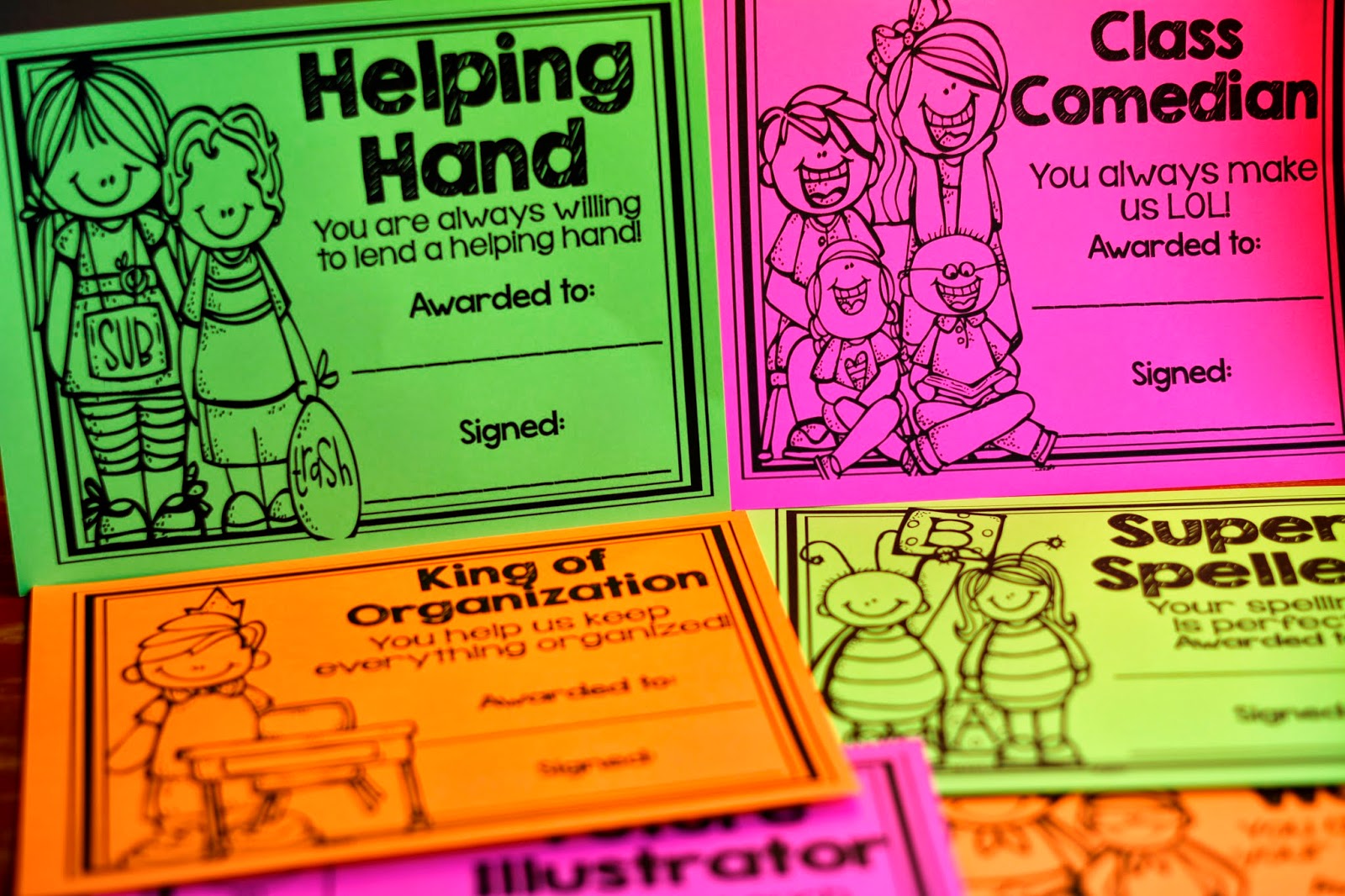 End of the Year Student Awards