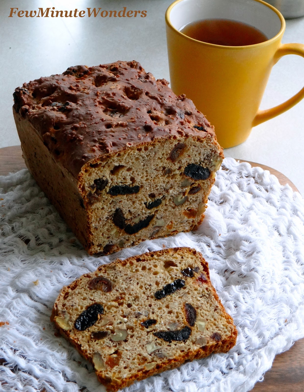 Fruit And Nut Breakfast Bread / Loaf Few Minute Wonders