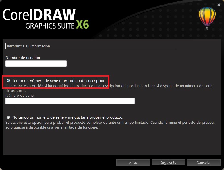 Como utilizar el keygen de corel x5 activation intpola