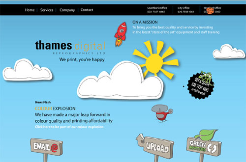 Illustrations in Web Design