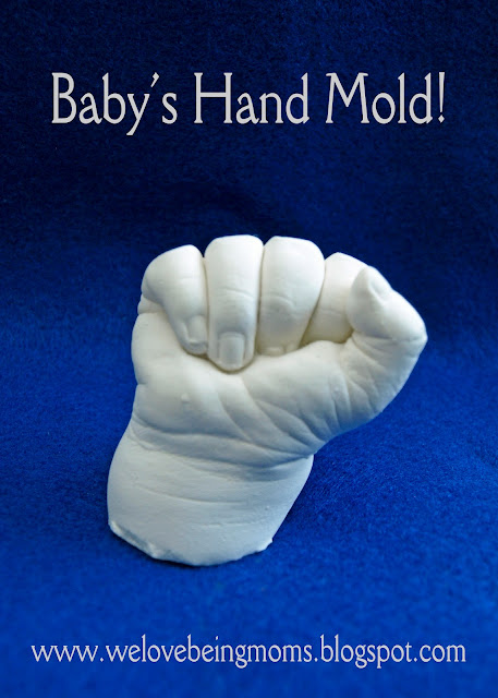 We Love Being Moms!: Hand Molds!