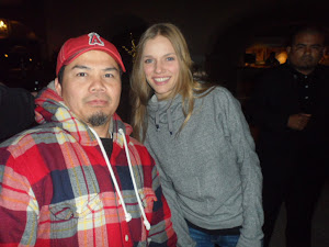 Me and Tracy Spiridakos