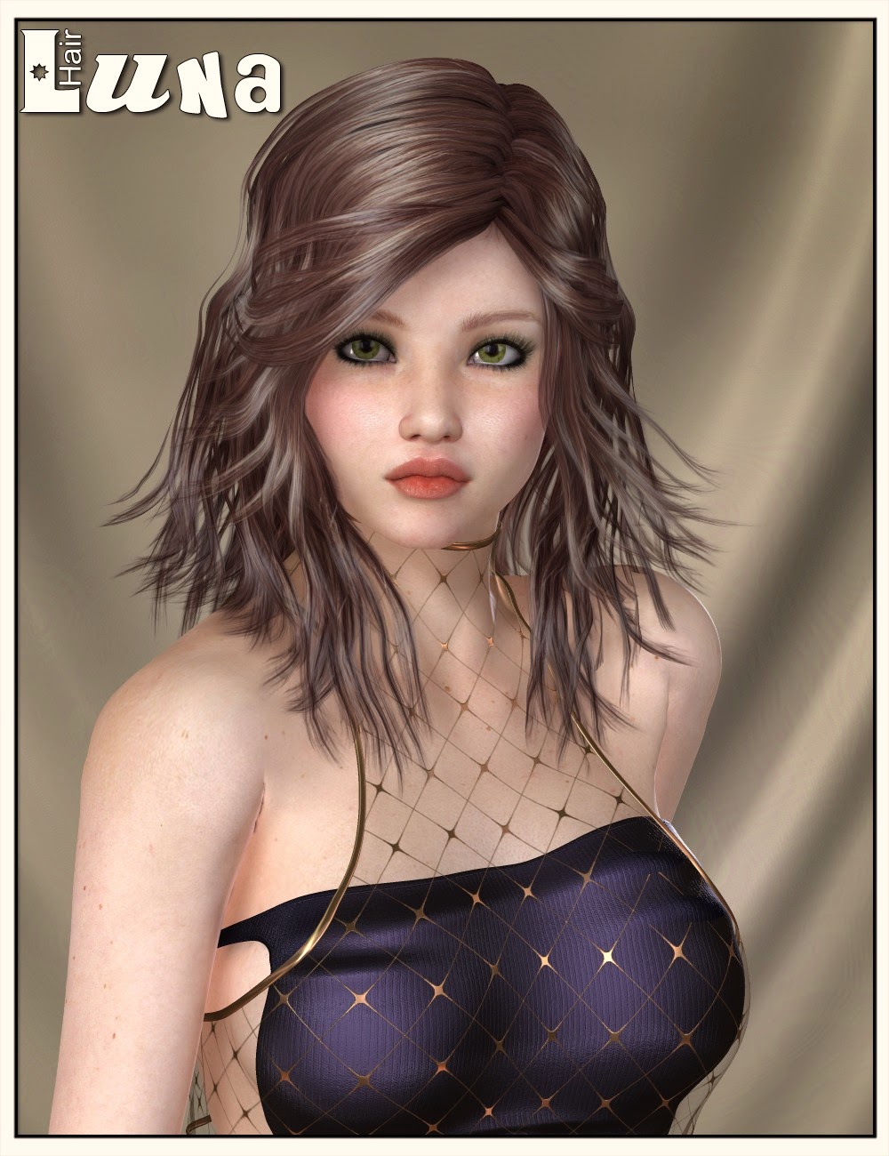 Lela For Victoria 4 and Genesis 2 Females 3D Models