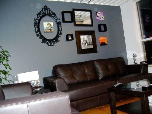 gray walls with brown furniture gray walls with brown furniture