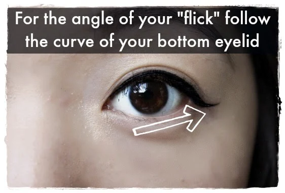 Beauty Hack #6: For the perfect eye liner wing
