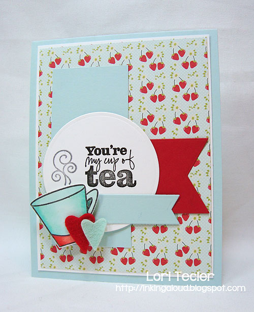 My Cup of Tea-designed by Lori Tecler-Inking Aloud-stamps from Verve Stamps My Cup of Tea-designed by Lori Tecler-Inking Aloud-stamps from Verve Stamps