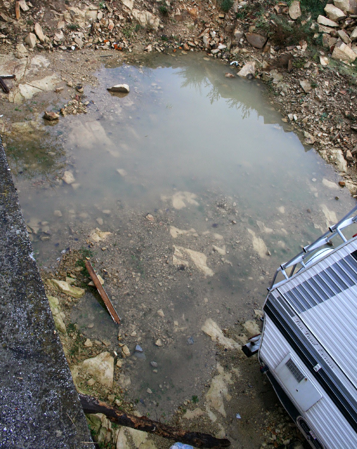 Rambo's pond is back and bigger than ever Rambo's pond is back and bigger than ever