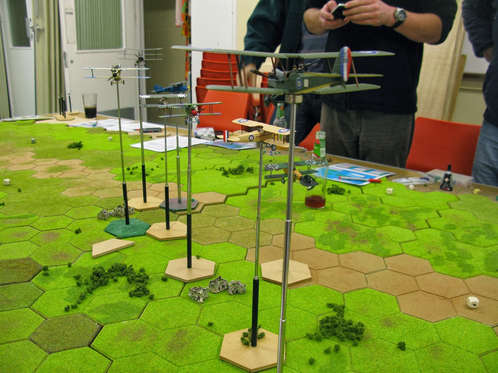 Jim's Wargames Workbench WW1 Aerial Multiplayer Game