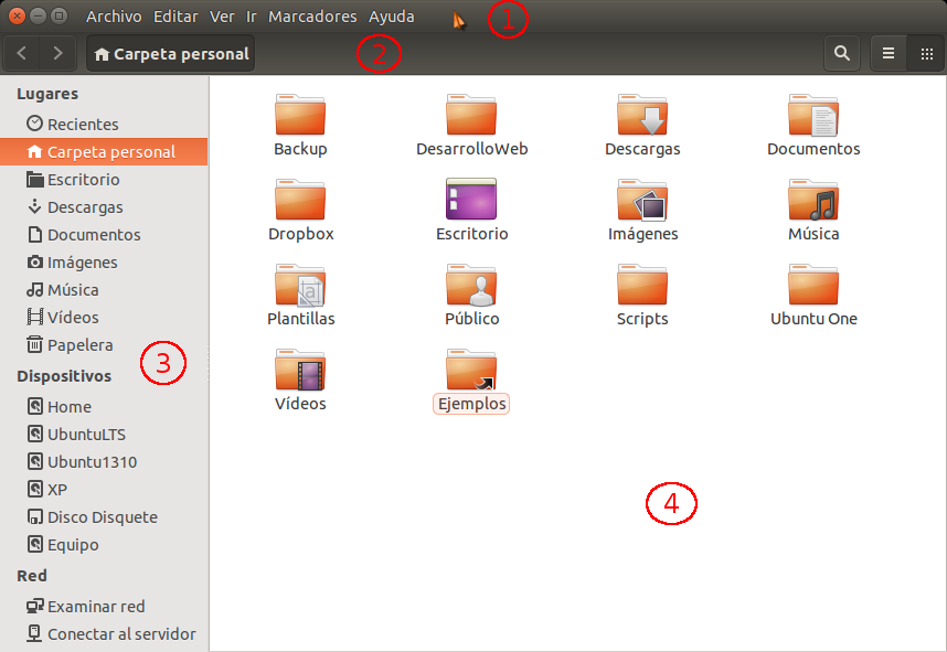 temas en ubuntu archivos
