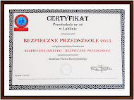 Bezpieczne Przedszkole 2015