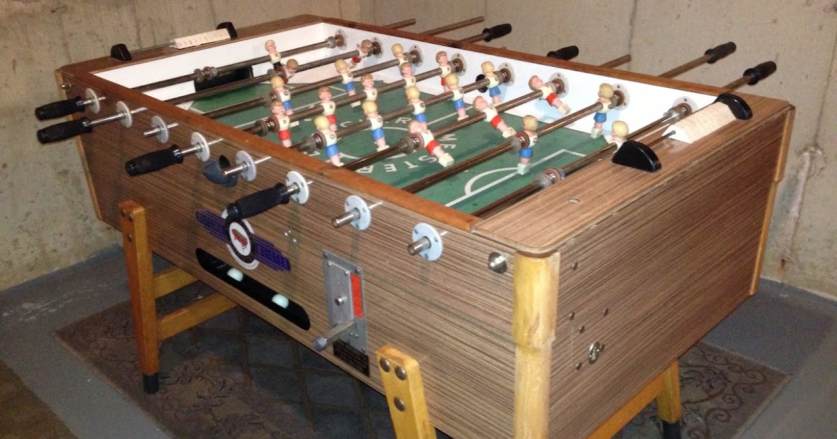 Going Underground 1 the Foosball Table Restoration All Apple All Day