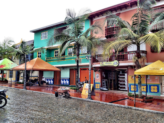The stunning town of Guatape, Colombia The stunning town of Guatape, Colombia