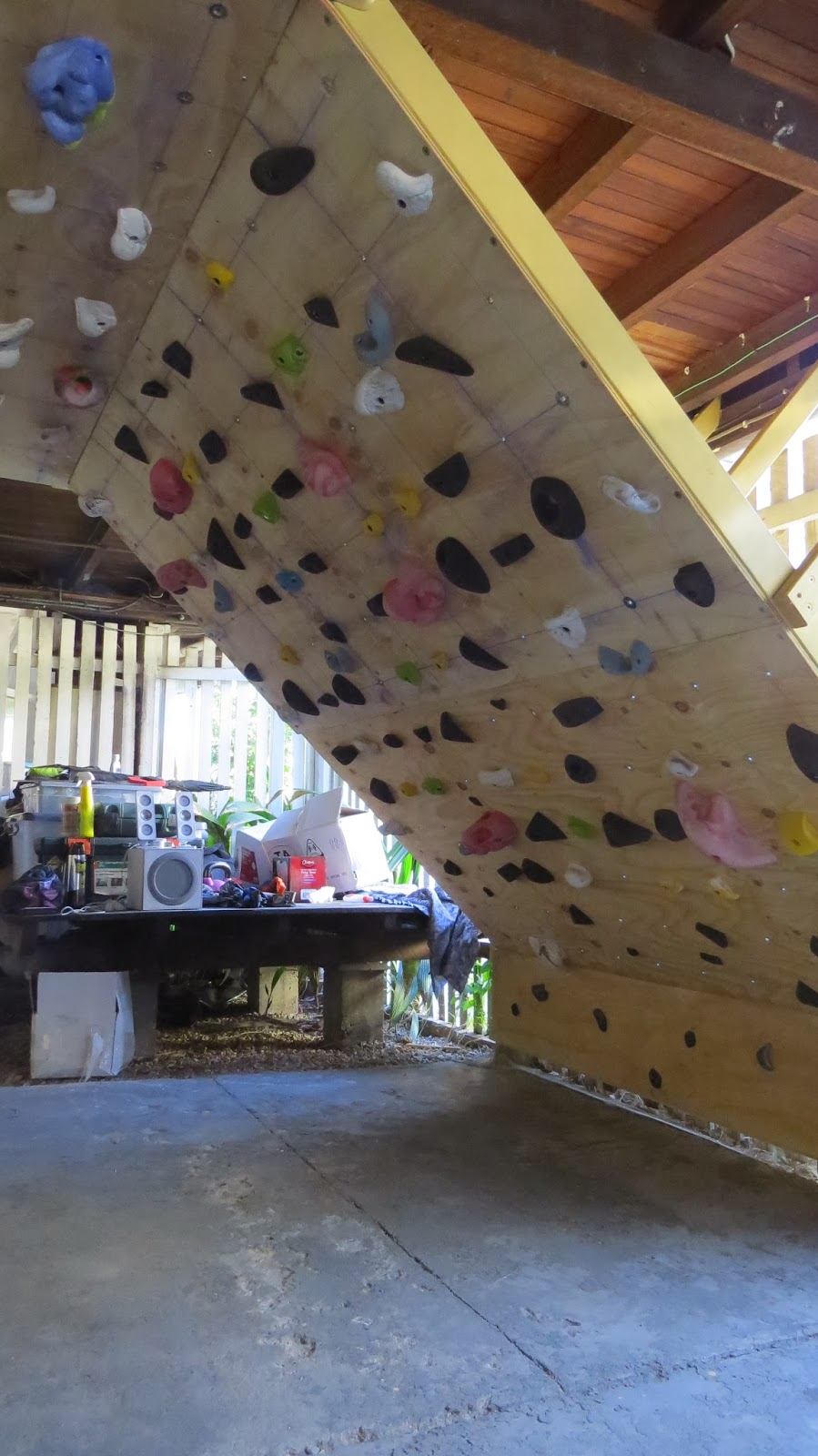 Strandedclimbers Moon Board, well nearly!