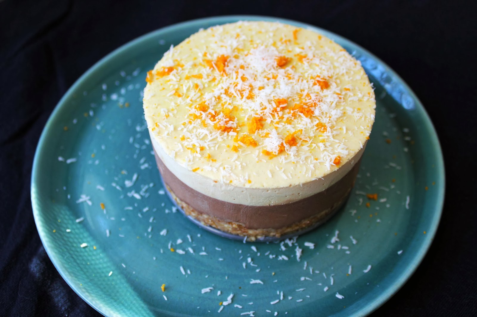 Chocolate & Orange Ice Cream Cake