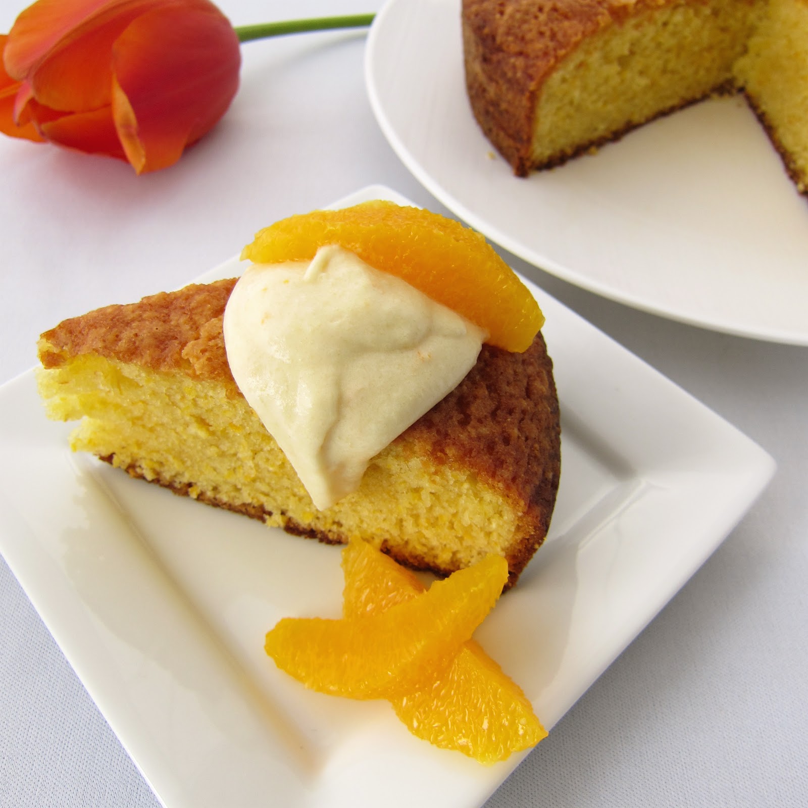Clever Wren Orange Cornmeal Cake