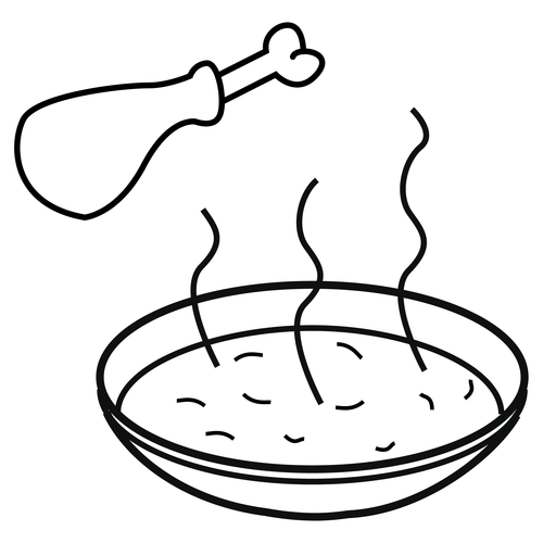 Imagen de un plato de sopa para colorear - Imagui Imagen de un plato de sopa para colorear - Imagui