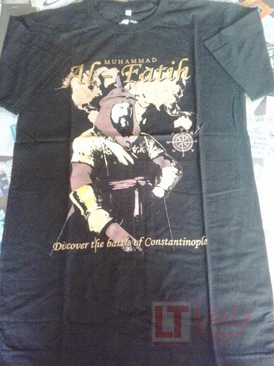 kaos al fatih listy t shirt kaos al fatih listy t shirt
