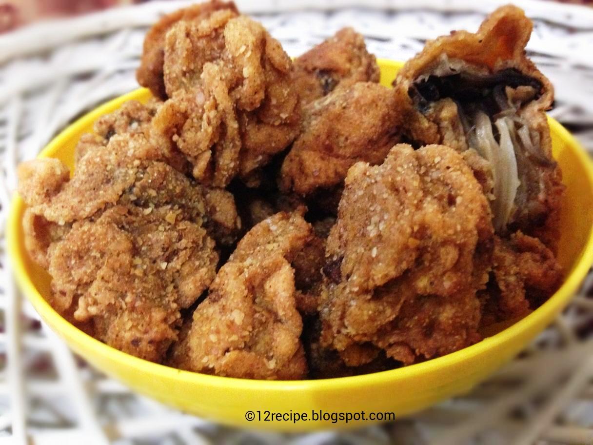 Crispy Fried Mushroom Recipe Book