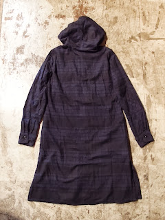 fwk by engineered garments long bush shirt heavy twill plaid