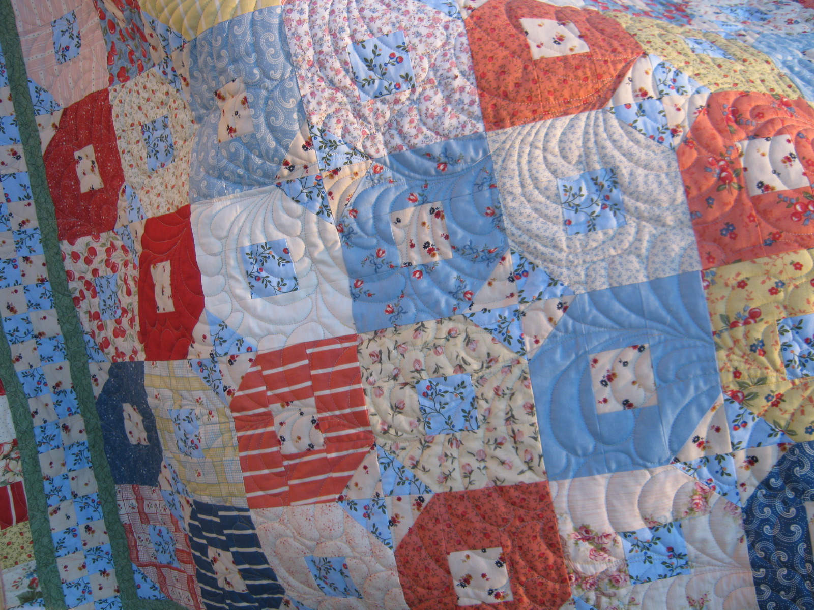 Eagles' Wings Quilts Beach Cottage quilt finished