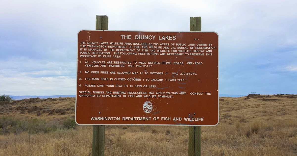 Tech Nically Homeless The Quincy Lakes Wildlife Area George Washington