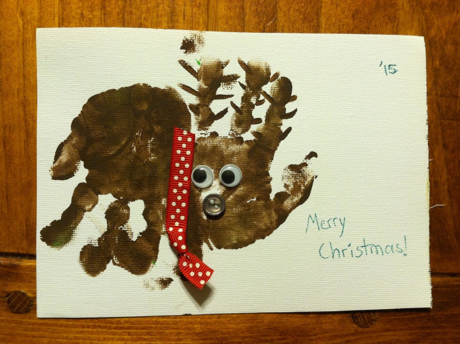 Finding Pheidippides: Christmas Crafts for a 1 1/2 Year Old